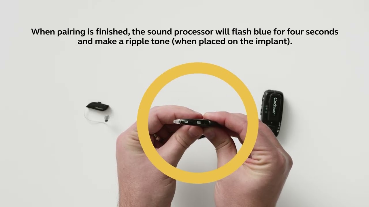 Cochlear Bimodal Behind-the-Ear Pairing for your Mini Microphone 2+