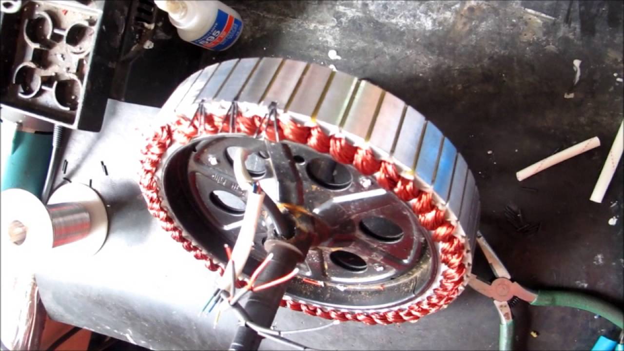 QS Motor Electric In-Wheel Hub Motor Repairment-Change Hall Sensor