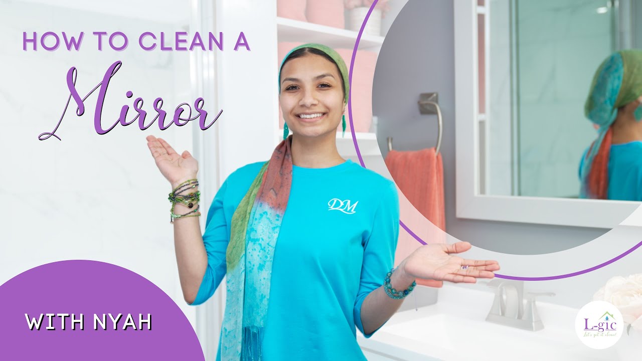 How To Quick Clean A Mirror with Vinegar & Deep Clean with Nontoxic Ecofriendly Castile Soap