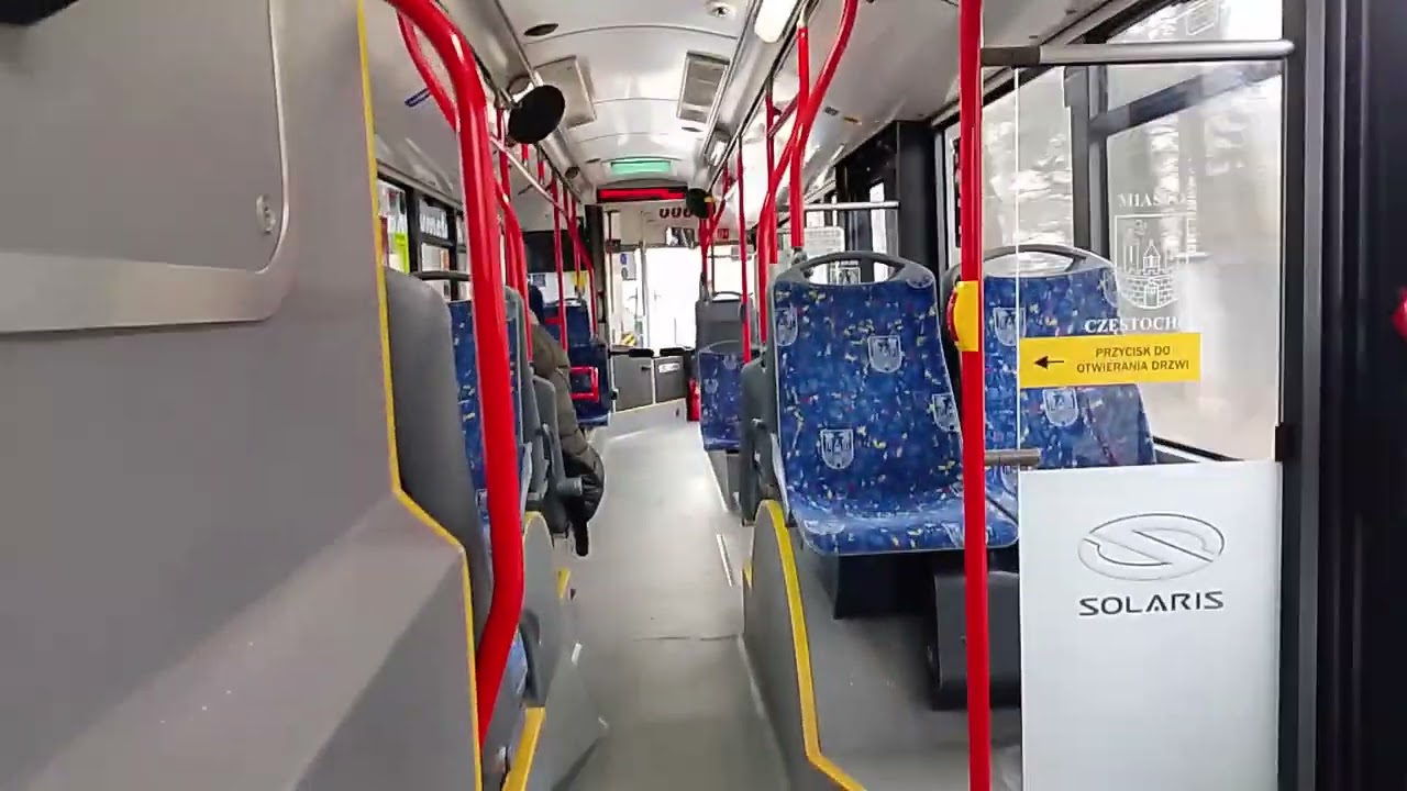 Solaris Urbino 12 III #006 I 🚍Linia 25 I - MPK Częstochowa Pozdrawiam pana kierowcę :D
