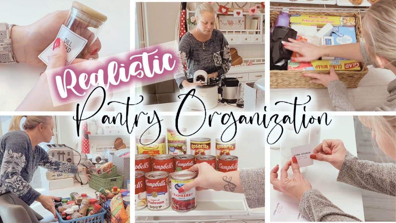 2023 PANTRY ORGANIZATION | DECLUTTER SIDE PANTRY | CABINET ORGANIZE