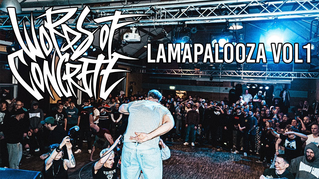 WORDS OF CONCRETE - 4K - FULL SET - LAMAPALOOZA ASCHAFFENBURG - 17.01.2026