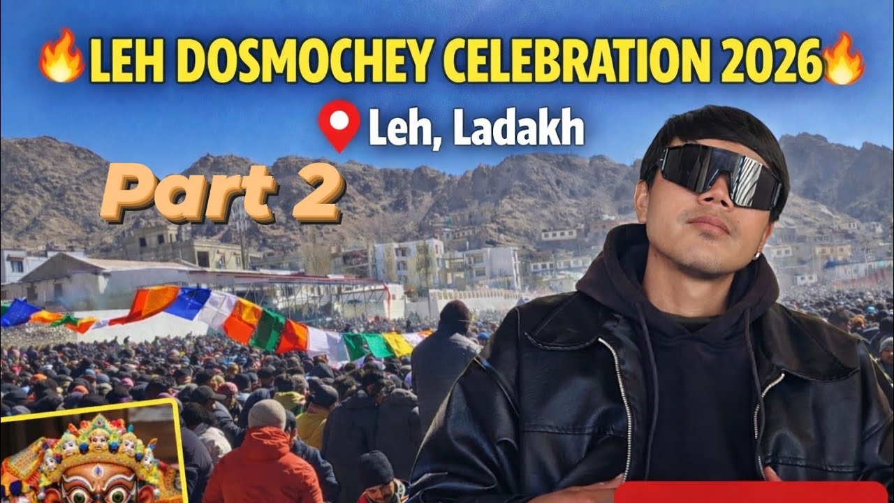 Leh dosmochay 1st day #ladakhi vlogger  part  2 