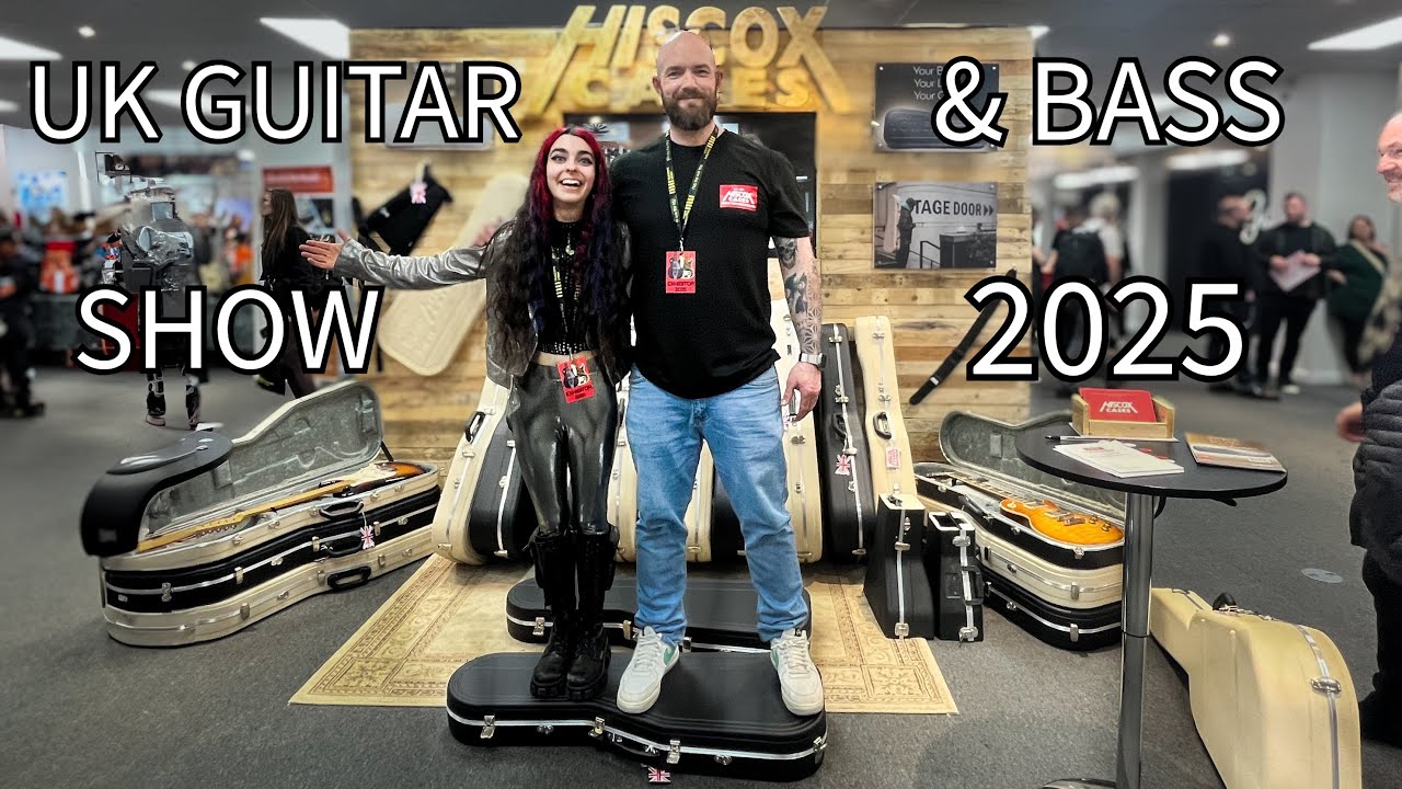 UK Guitar & Bass Show 2025 - Tour, talks, demos
