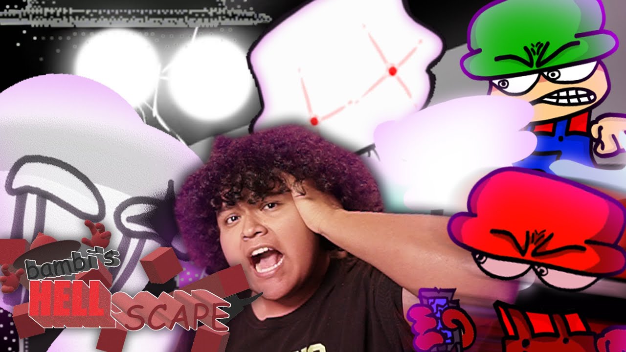 BAMBI ALMOST BROKE MY KEYBOARD!!!! | Bambi's Hellscape