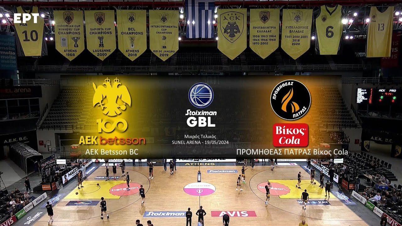Stoiximan GBL 2024-2025 | AEK Betsson BC – Προμηθέας Πάτρας Βίκος Cola | Μικρός Τελικός | Highlights