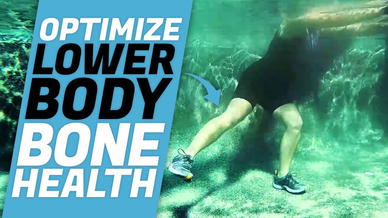 BOOST Your Bone Health with These LOWER BODY WATER Exercises? 