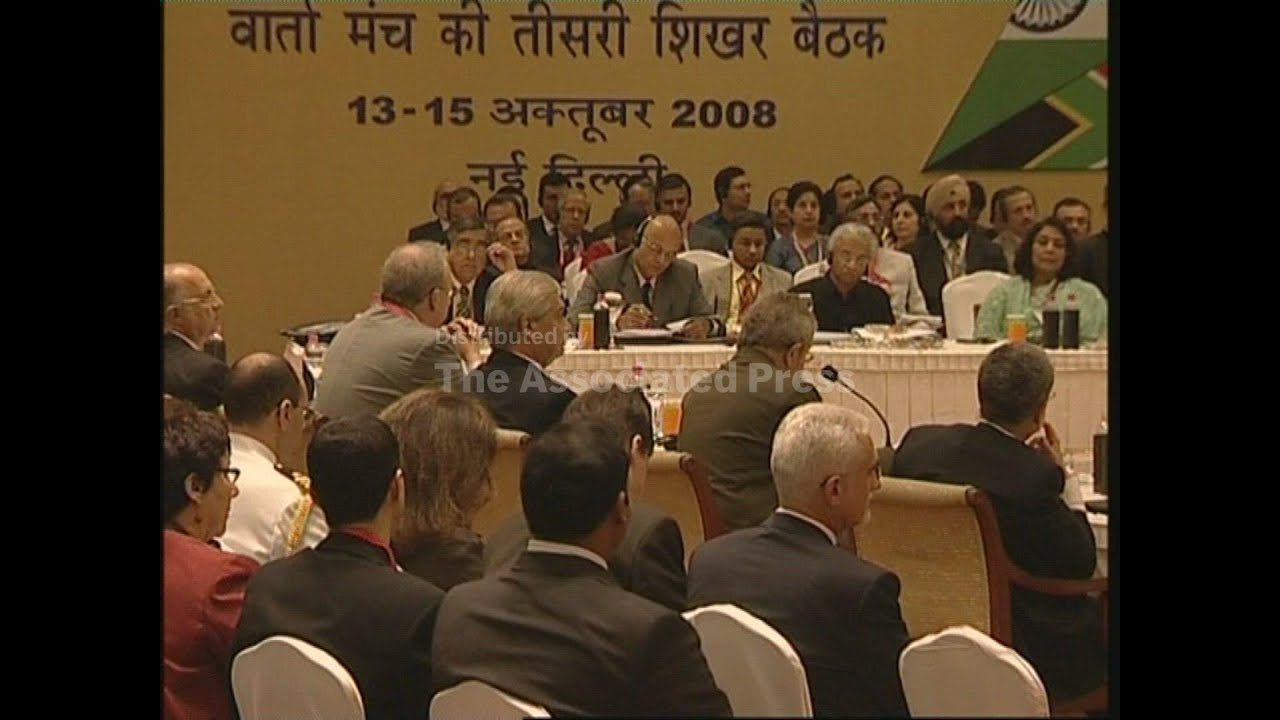 Leaders of G20 nations India, Brazil and South Africa meet