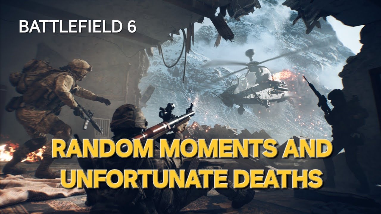 Battlefield 6 | Random moments and unfortunate deaths.