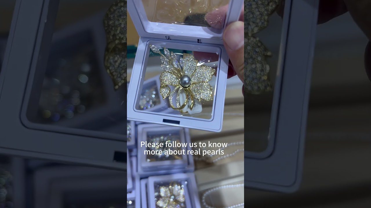 Real pearl brooch designs #pearlbrooch #pearljewelry #pearljewellery #realpearls