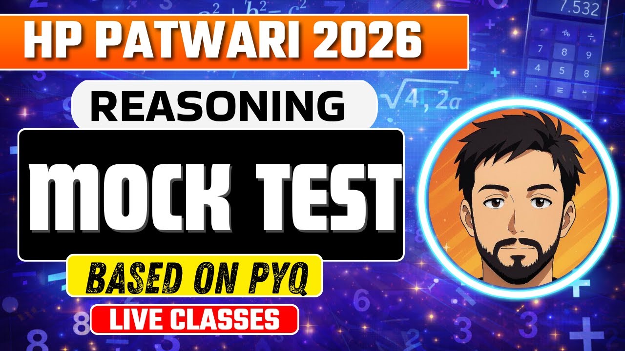 HP Patwari 2025-26 | Math & Reasoning Practice Class | Ashutosh Sir | Genius Academy | #hppatwari