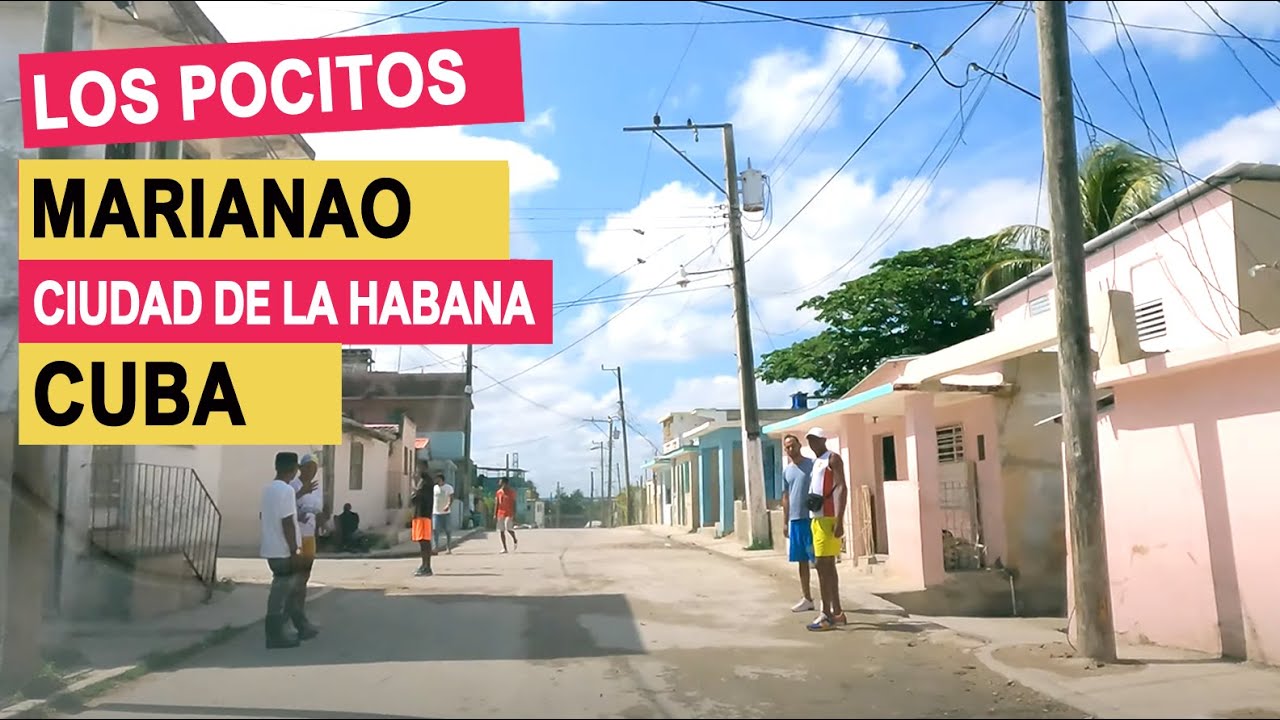 Manejando por Los Pocitos Marianao, Cuba