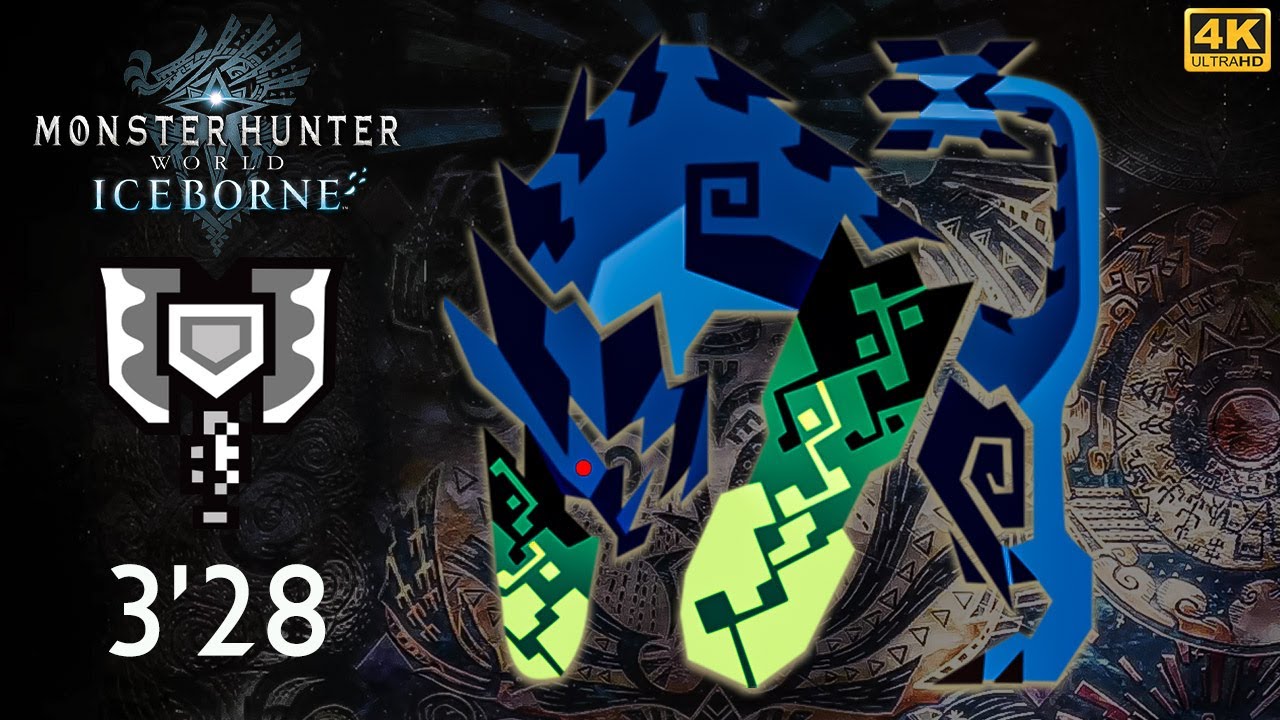 【MHW:I】MR3★ Brachydios 3'28 Charge Blade