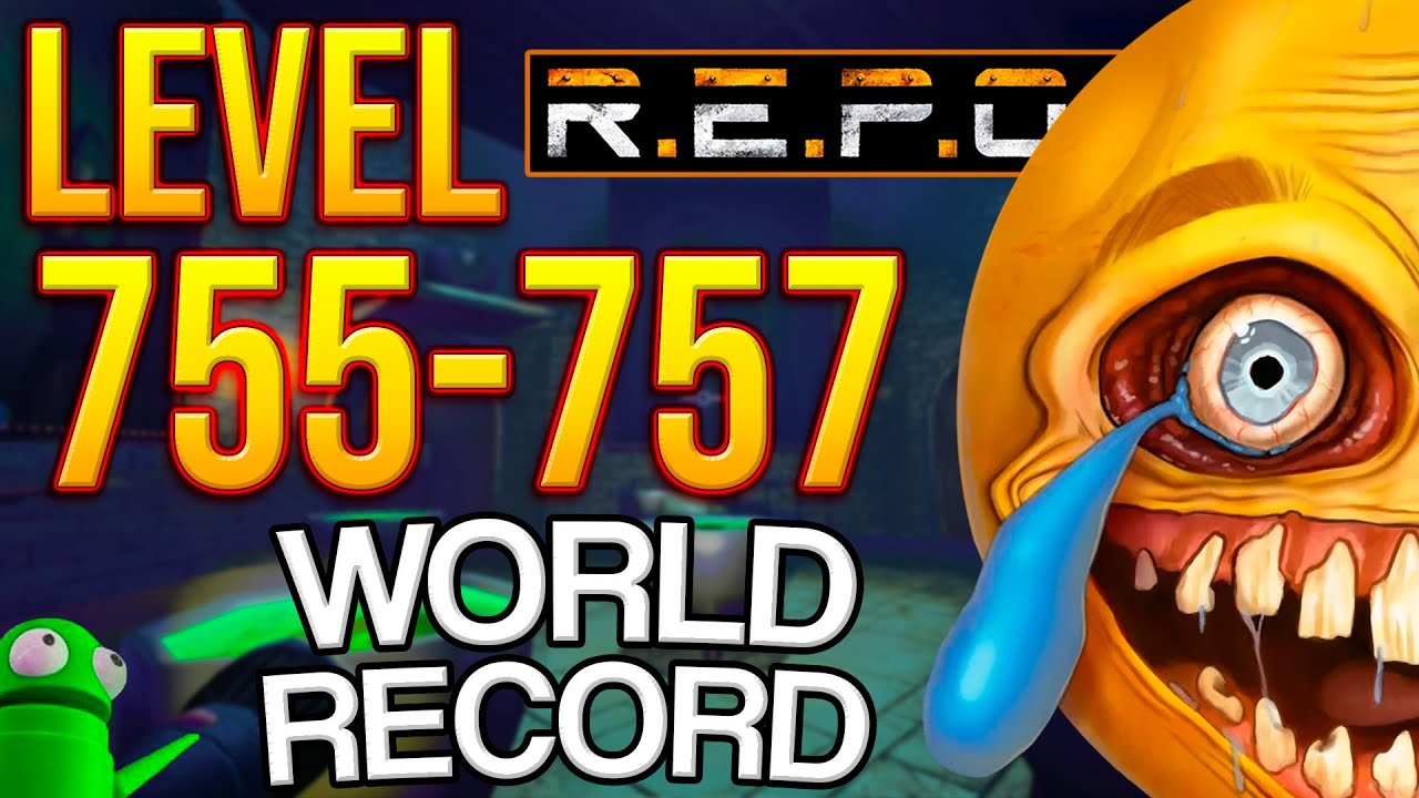 R.E.P.O. Solo World Record Level 755-757 | 2000 STAMINA UPGRADE!💀