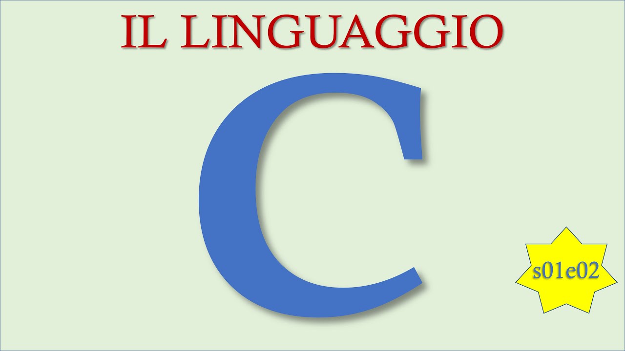 printf() per stampare a video in C - Corso Linguaggio C [s01e02]