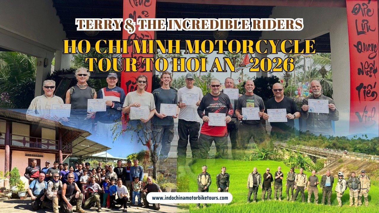 Terry & The Incredible Riders | Epic Vietnam Motorcycle Tour from Saigon to DaLat, Hoi An 🇻🇳🏍️