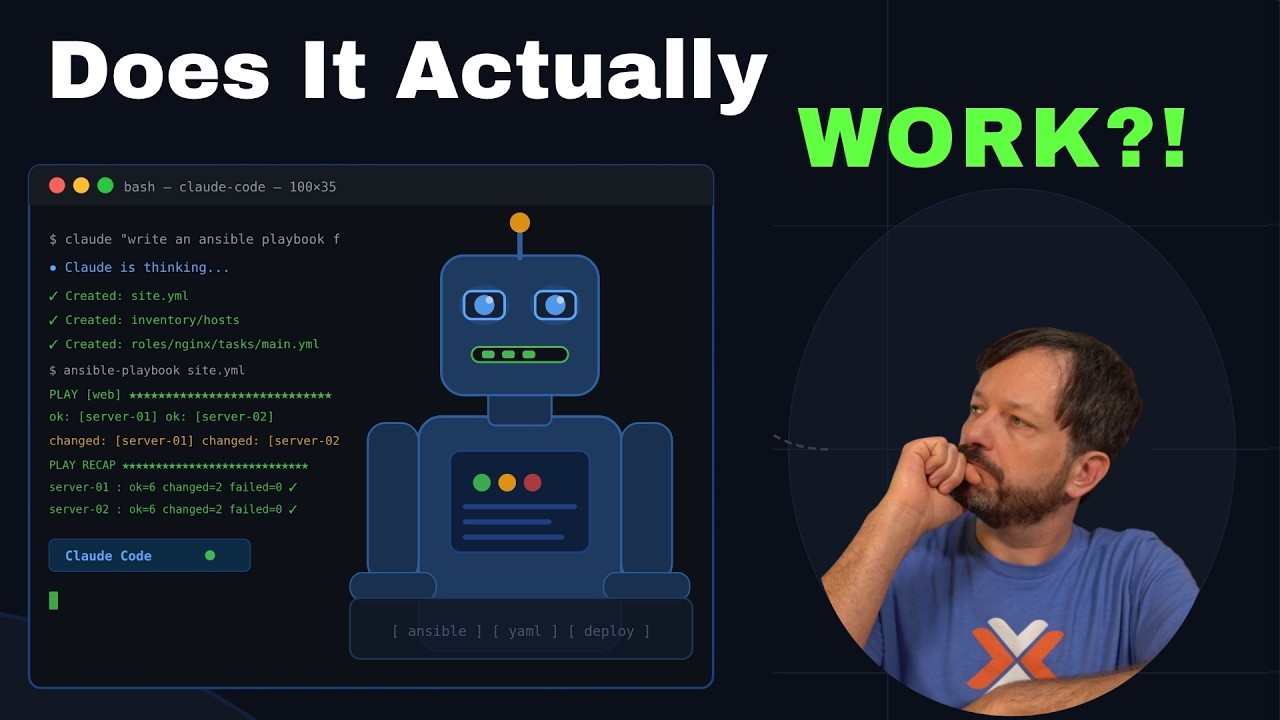 Claude Code + Ansible: Is AI Actually Useful for Sysadmins?