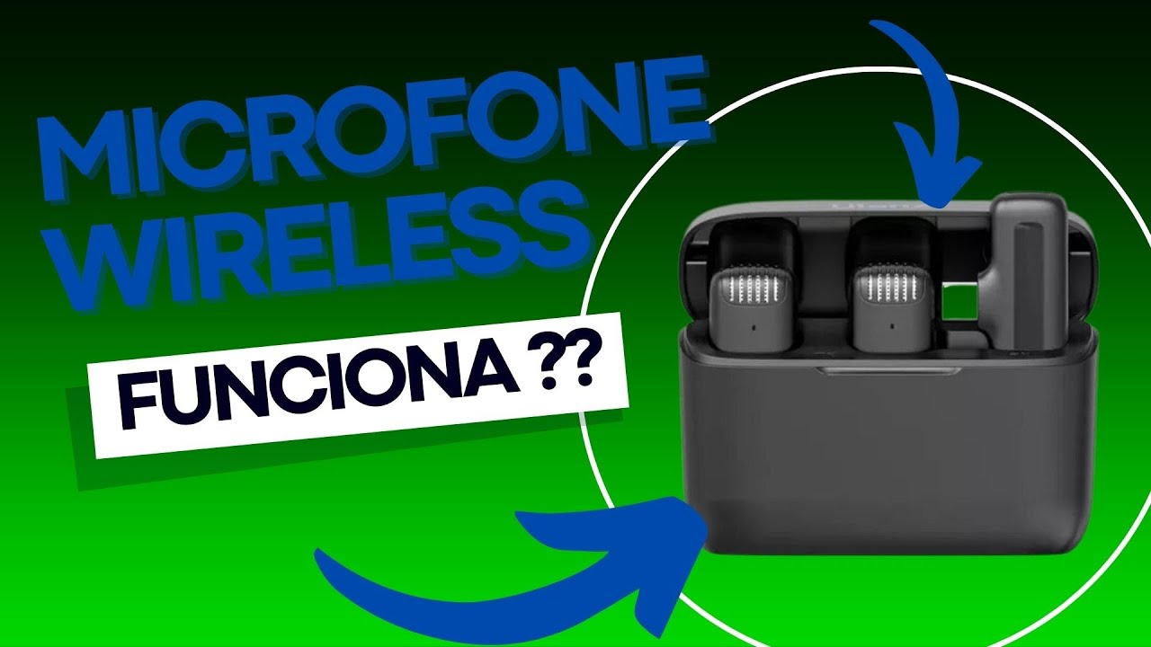 REVIEW MICROFONE LAPELA SEM FIO WIRELESS (alcance, comparativo de audio ...)