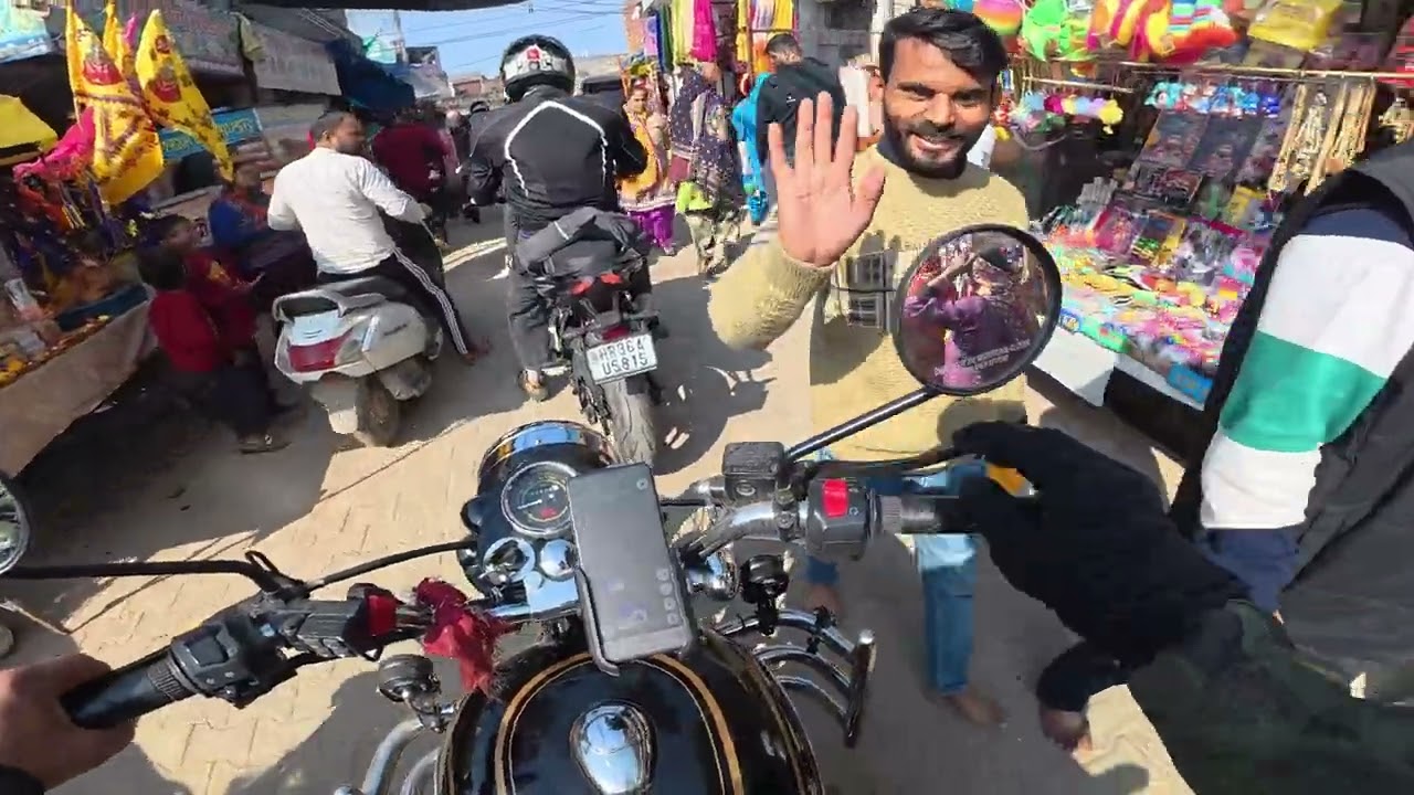Breakfast ride se seedha offroad😱pracheen mandir dekha pehli baar😍 motvlog