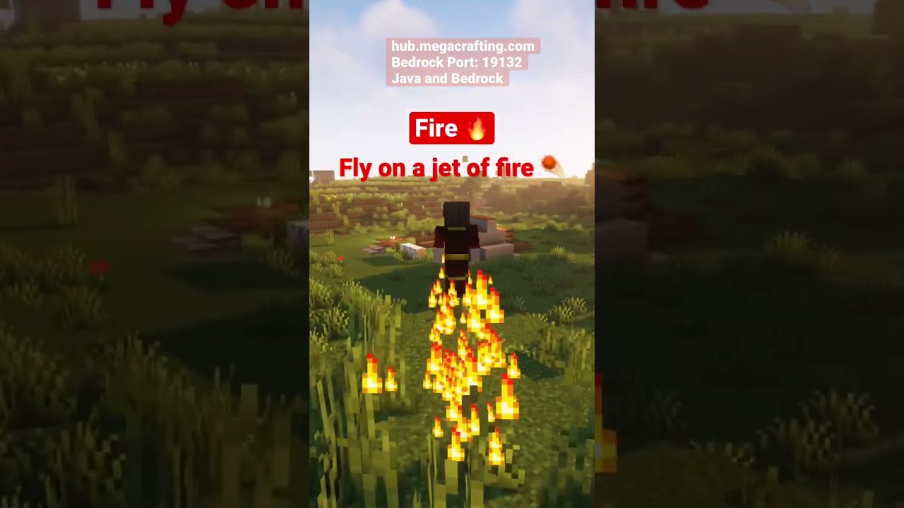 MegaCraft- How the Elements Travel! 🏃 #minecraft