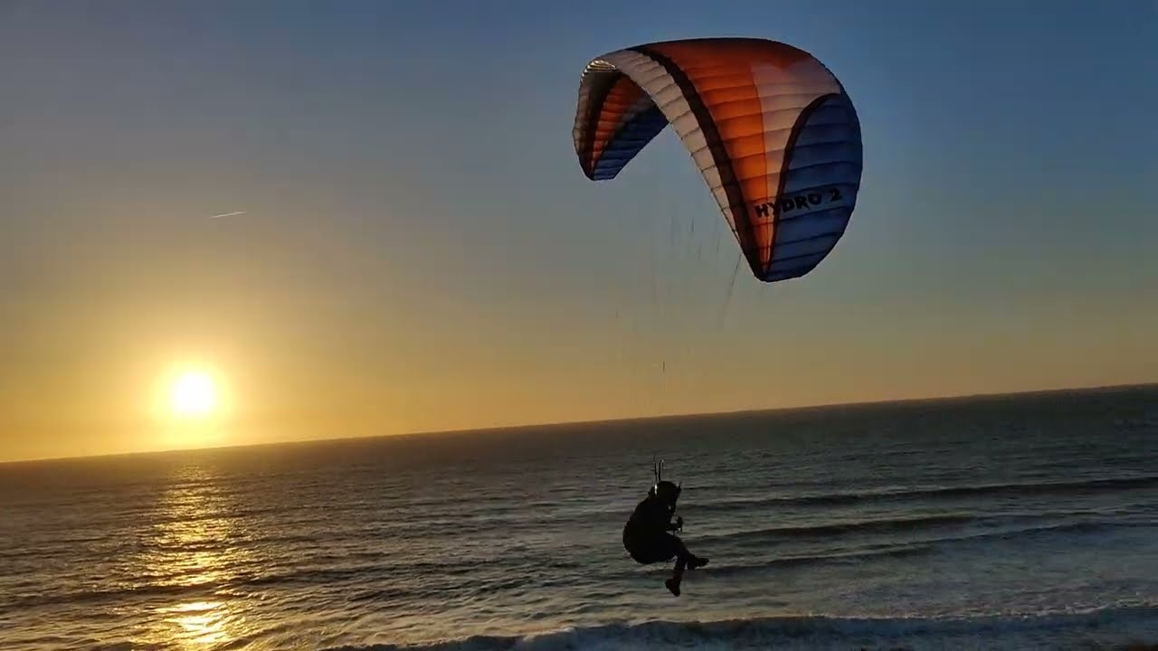 Windtech Hydro 2 at  sunset in Portugal.