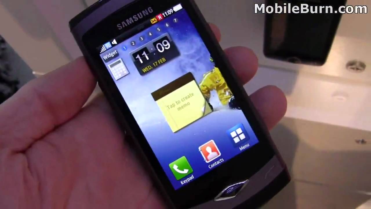 Samsung S8500 Wave - first look
