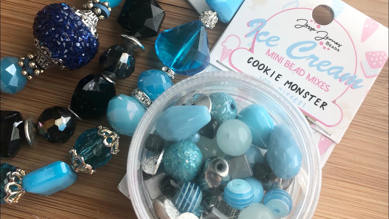 Blue Skies Necklace and Earring Tutorials Featuring @JesseJamesBeads!!