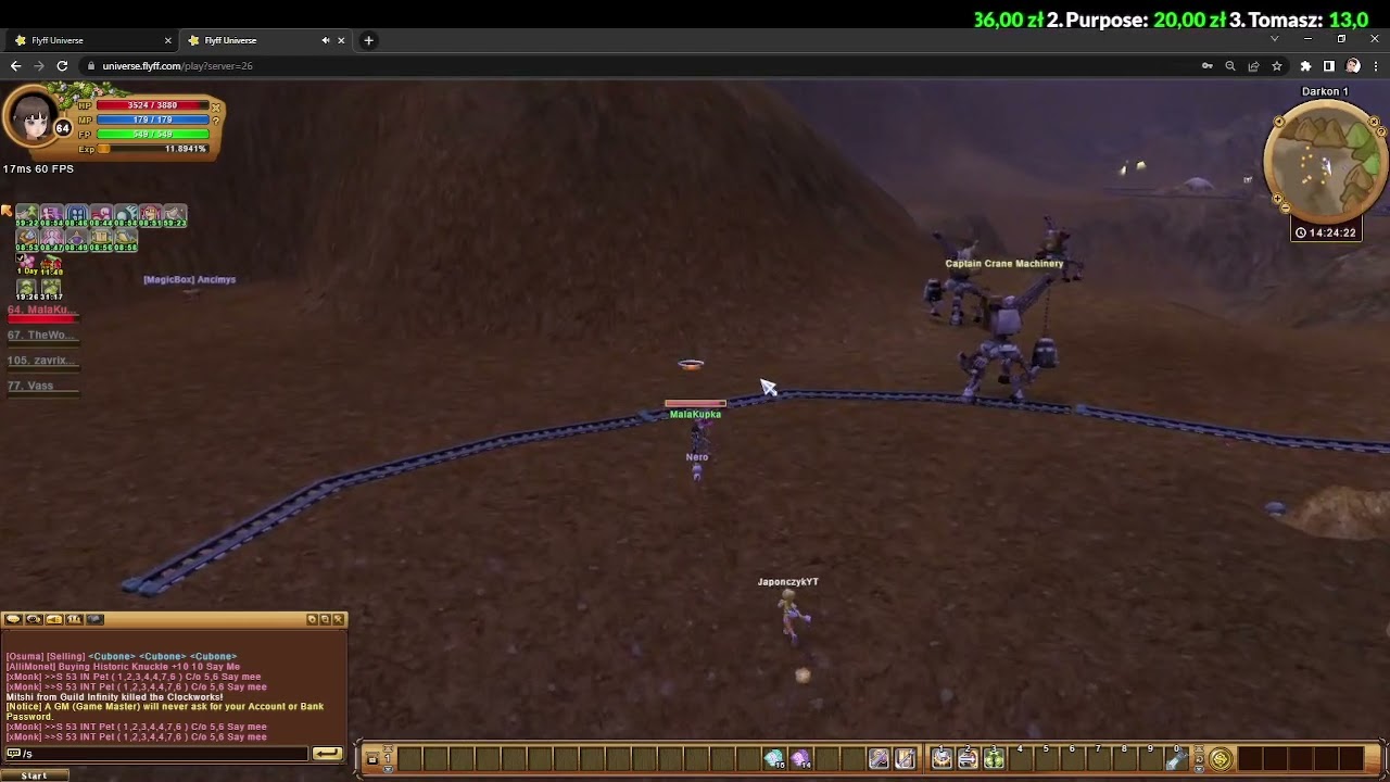 Flyff Universe Blade i jego ukryte obrazenia