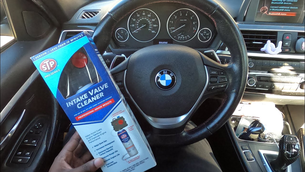 Очистка впускного клапана BMW F30 328i 2012-2017