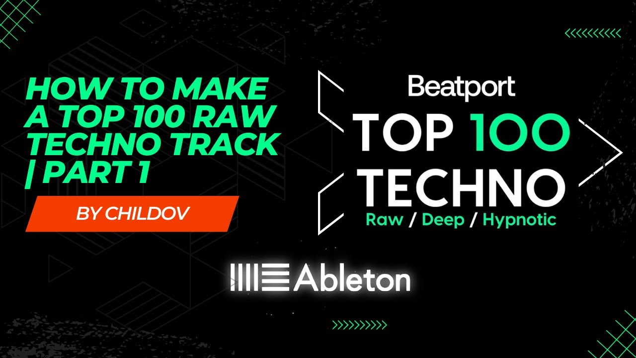 How to Make A Top 100 Techno Track (Ableton Techno Production Tutorial) Part 1 - Free Project File