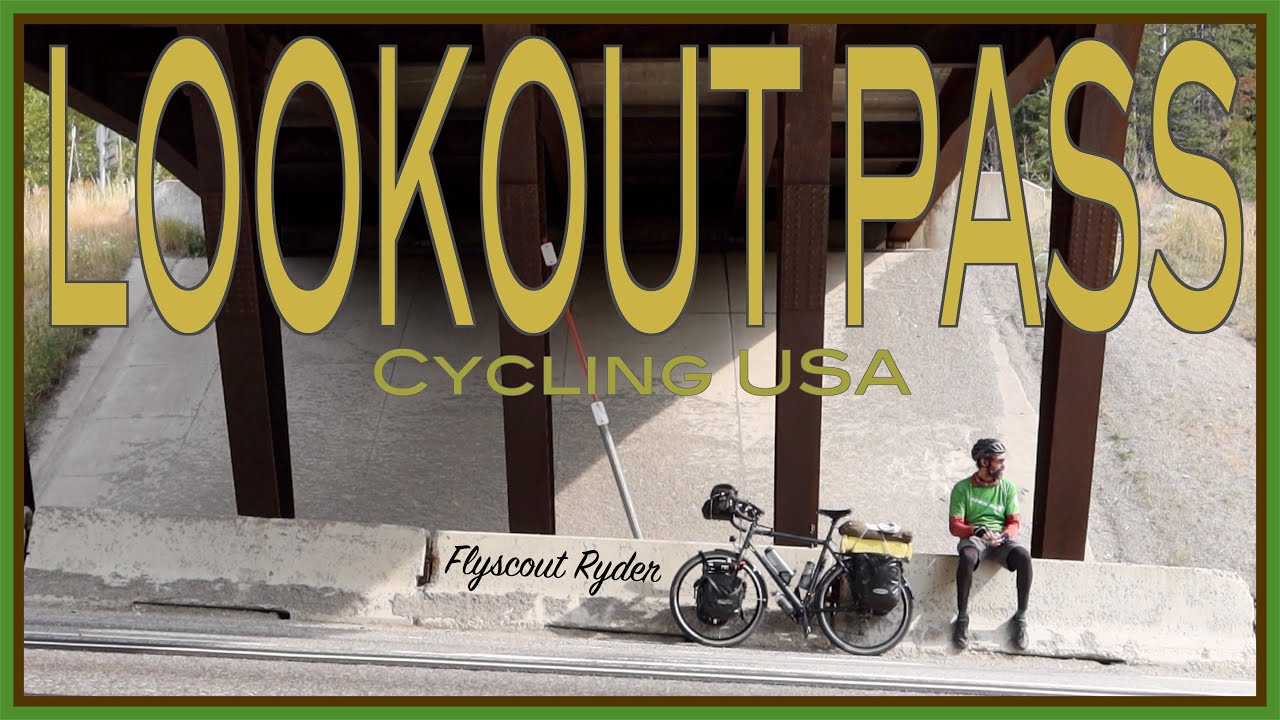 LOOKOUT PASS - Cycling USA (Ep27) - Bicycle Touring Documentary - St Regis, MT to Kellogg, ID