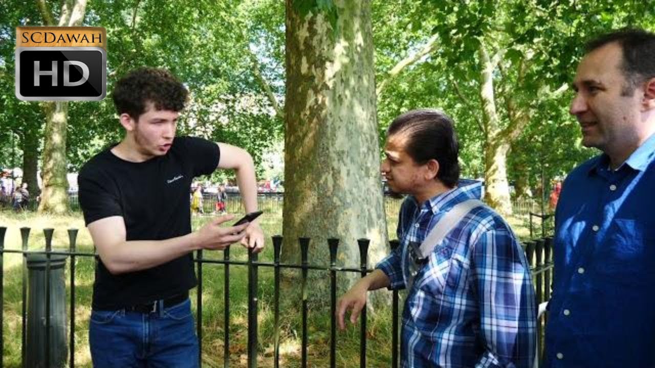 P1 - It's Impossible!  Mansur vs Atheist | Speakers Corner | Hyde Park