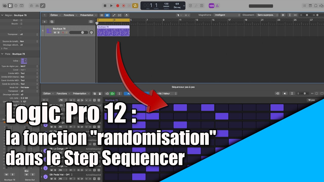Tutoriel Logic Pro 12: la fonction 