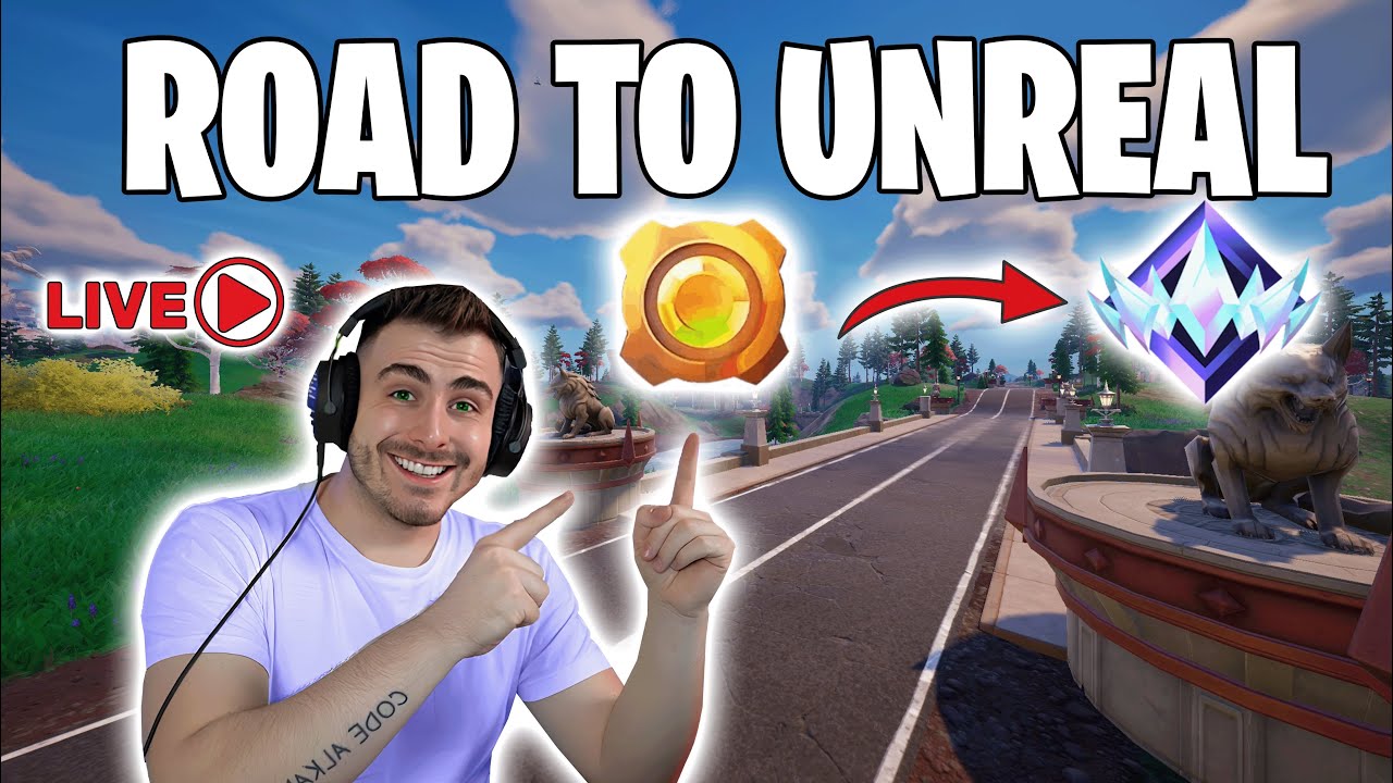 🔴⚫️[ZÁZNAM] [2K] ROAD TO UNREAL ! #EpicPartner !! || ALKAN.SHOP ||