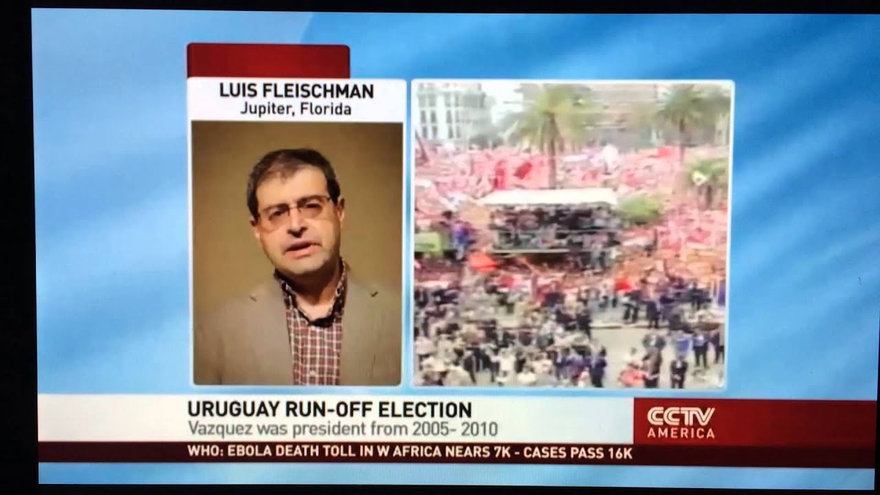 CCTV America with Dr. Luis Fleischman on Uruguay