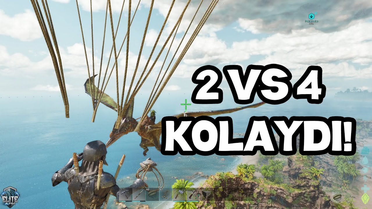 ARK ama İlk Günden Raid'e Geldiler Hepsini Öldürdük! | Ark Survival Ascended Türkçe Online Pvp #4
