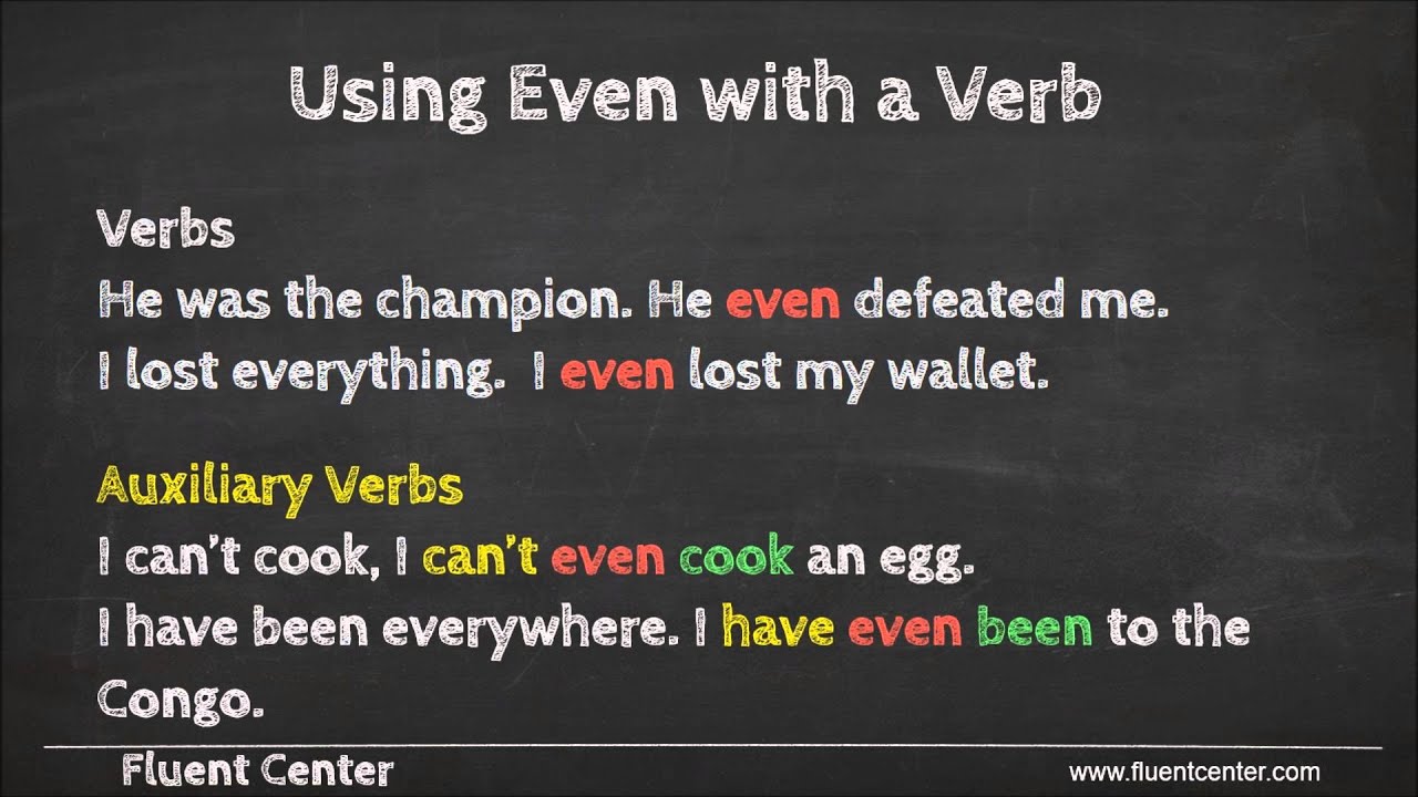 How to use Even-The Fluent Center
