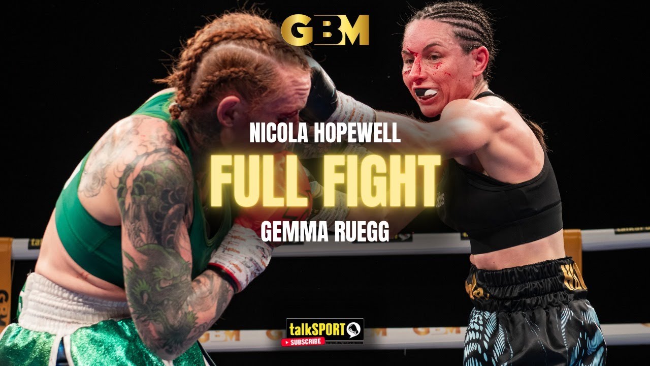NICOLA HOPEWELL v GEMMA RUEGG | GBM Coming of Age | 20th April 2024