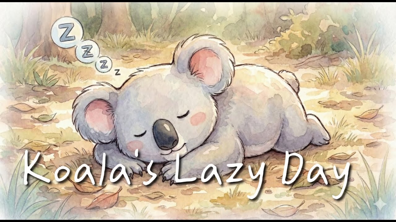 🐨【Koala's Lazy Day】：2 hr Ultra Relaxing Sleep Music | Healing Ambient