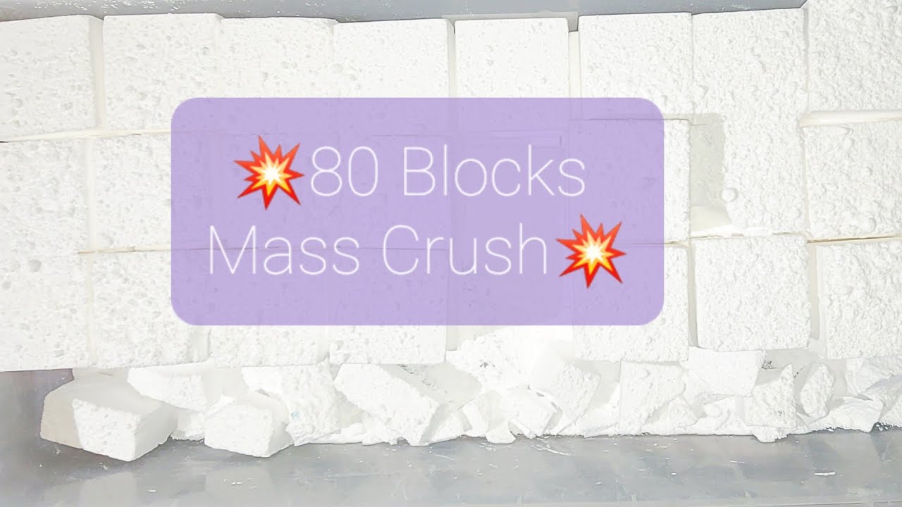 80 Blocks #ader #Gymchalk #gymchalkcrushing #sleepaid #relax