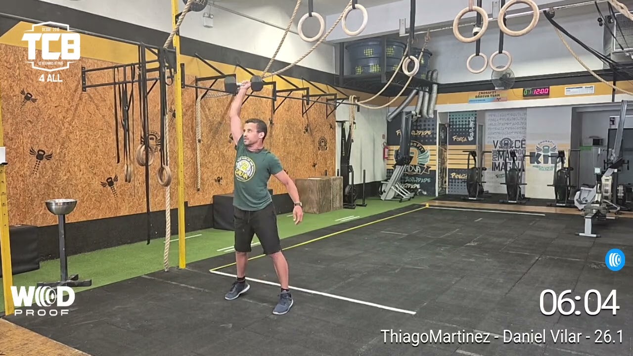 Wod 1 - Daniel Vilar - TCB 26.1 - Neuro - Crossfit Dádiva 