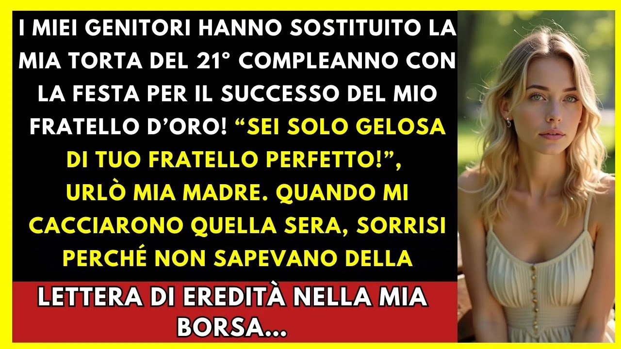 I Miei Genitori Hanno Sostituito La Mia Torta Dei 21 Anni Con La Festa Del Successo Di Mio Fratello