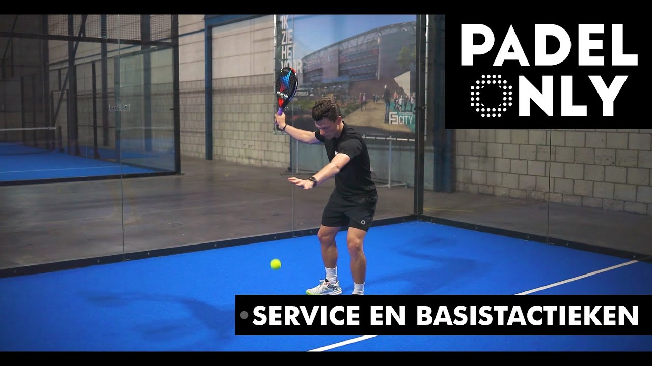 Padelles: service en basistactieken