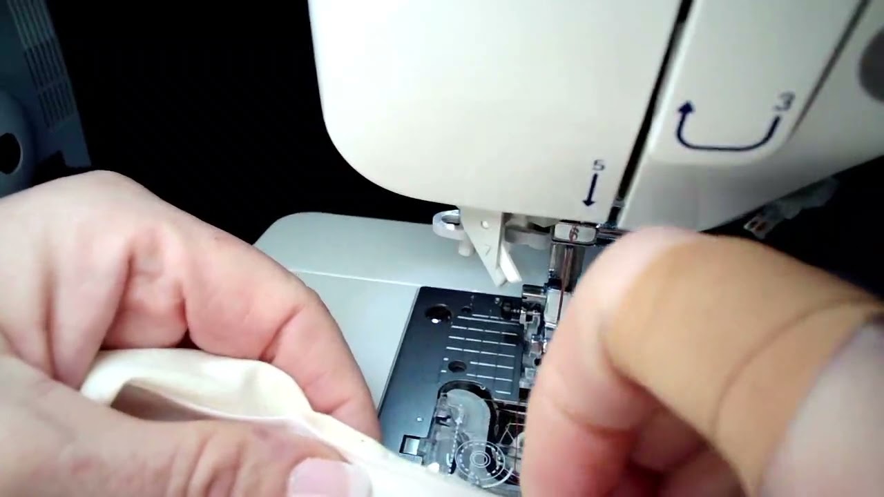 How to sew elastic into a casing using bias binding