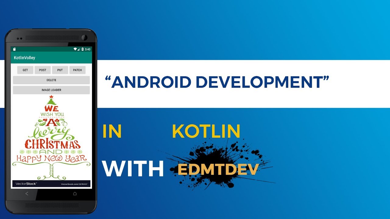 Kotlin Android Tutorial - Request Restful Service with Volley