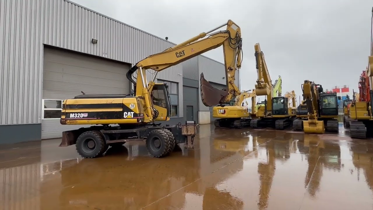 Demo Caterpillar M320 @BigmachineryNl