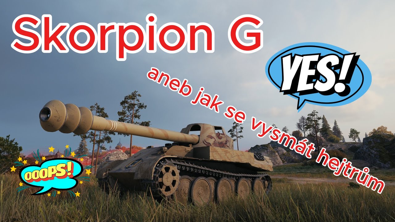 World of Tanks // Skorpion G // replay cz //