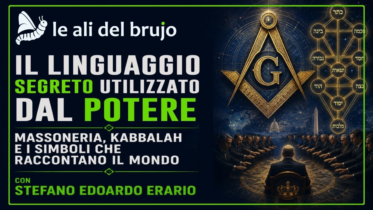 IL LINGUAGGIO SEGRETO UTILIZZATO DAL POTERE. Con Stefano Edoardo Erario