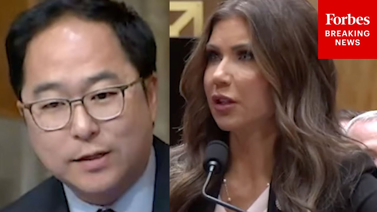 Andy Kim And Kristi Noem Have Tense Moment Debating Whether Trump Can Suspend Habeas Corpus