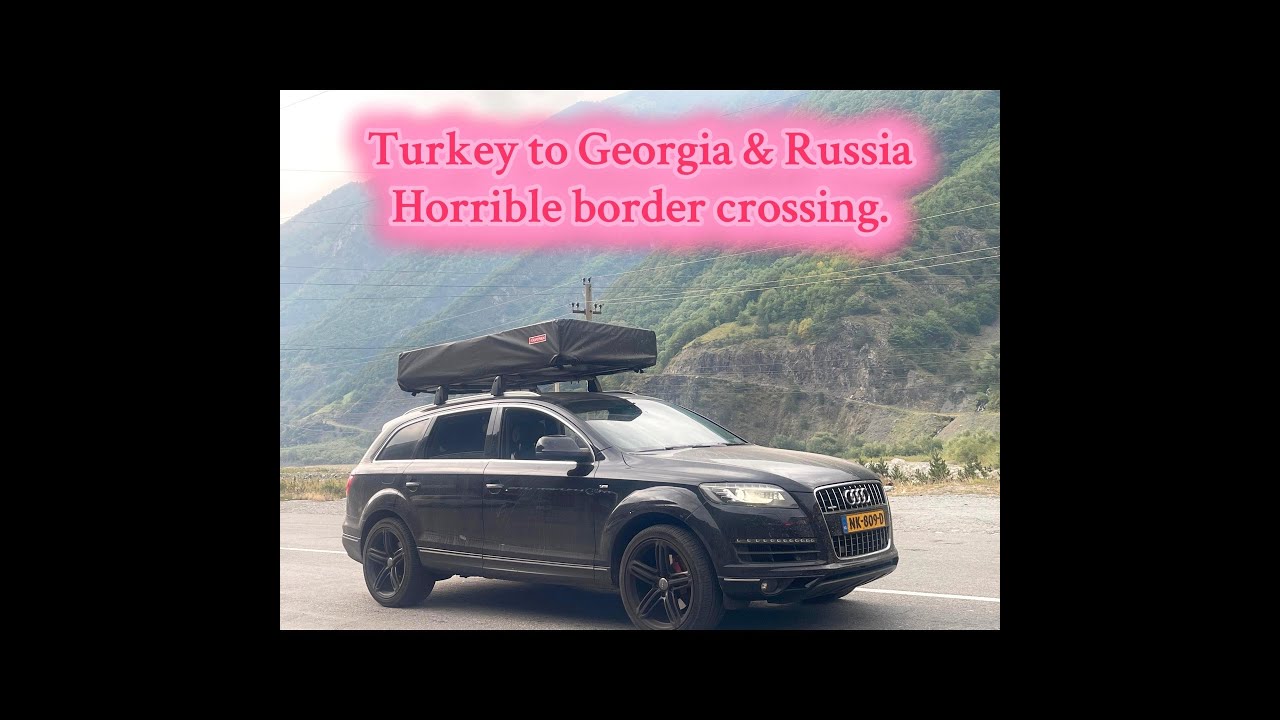 Turkey to Georgia & Russia. Ep1 Part 3 (Europe to Pakistan) Nearly had an Horrible accident.